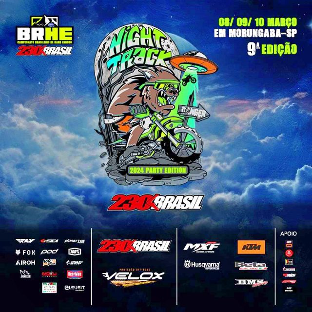 AO VIVO: 230 Brasileiro de Hard Enduro | Morungaba SP | Nigth Track