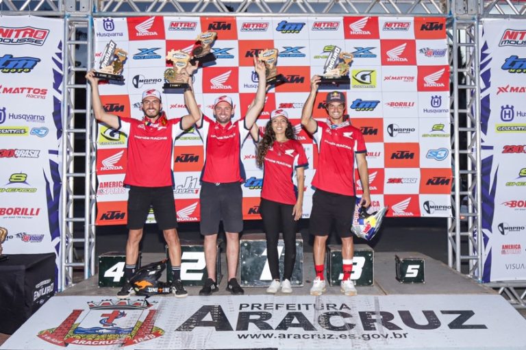 Equipe Honda Racing domina abertura do Brasileiro de Enduro 2024
