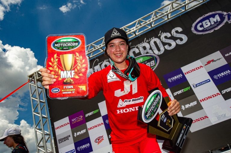 JP Pro Honda Team começa o Brasileiro de Motocross com vitória