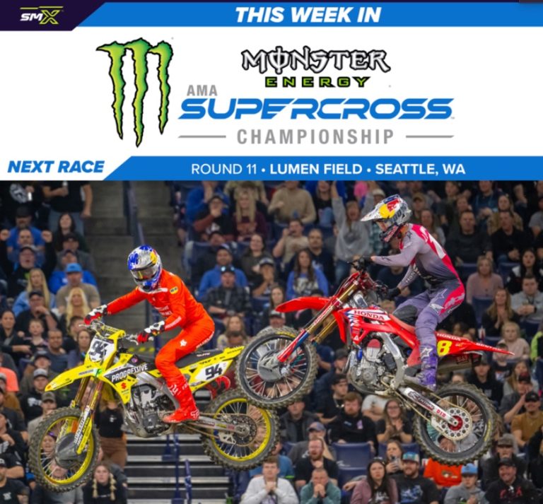 AMA Supercross: Track map, programação e informações sobre a transmissão da 11ª etapa | Seattle