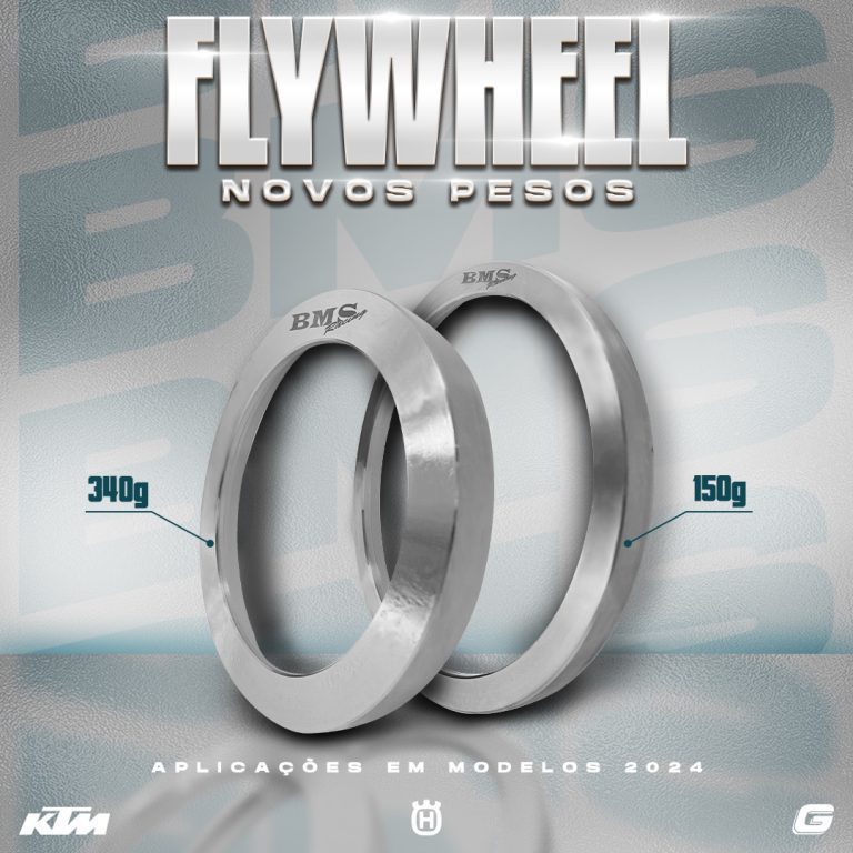 Aprimore o desempenho da sua moto com o Flywheel, um acessório essencial