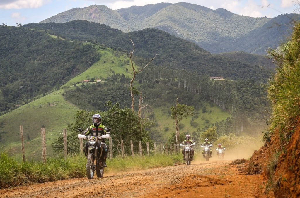 Caminhos das Serras moto tour off road renova contrato com a Yamaha