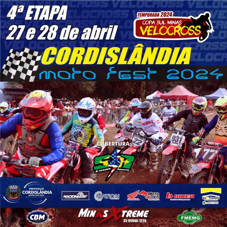 4º etapa da Copa Sul Minas de Velocross acontece esse fim de semana em Cordislândia MG com cobertura Show Radical