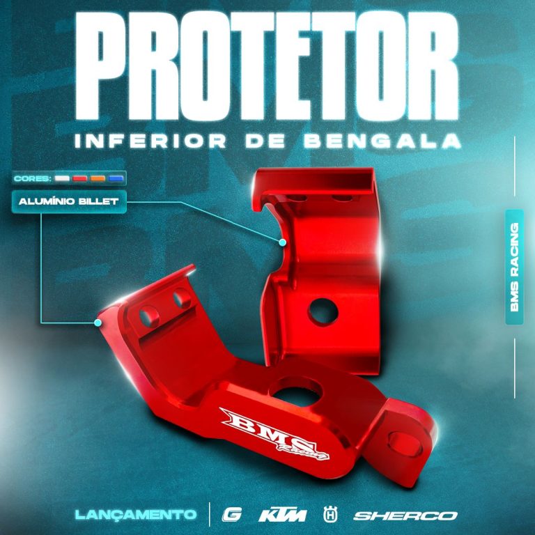 LANÇAMENTO: BMS Racing apresenta o novo protetor inferior de bengala!