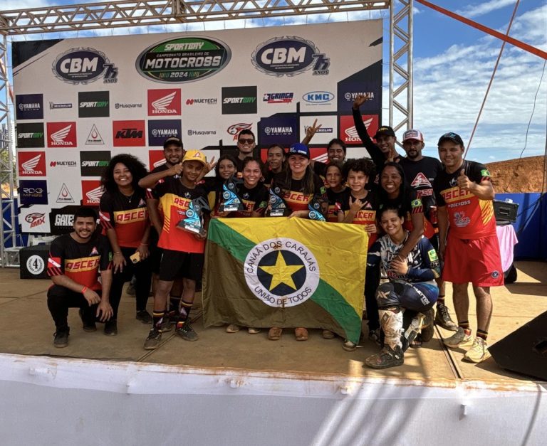 ASCER leva o nome de Canaã dos Carajás para o Brasileiro de Motocross, com direito à participação positiva