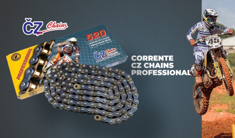 Corrente CZ Chains: Qualidade e desempenho à um custo acessível para motos off-road