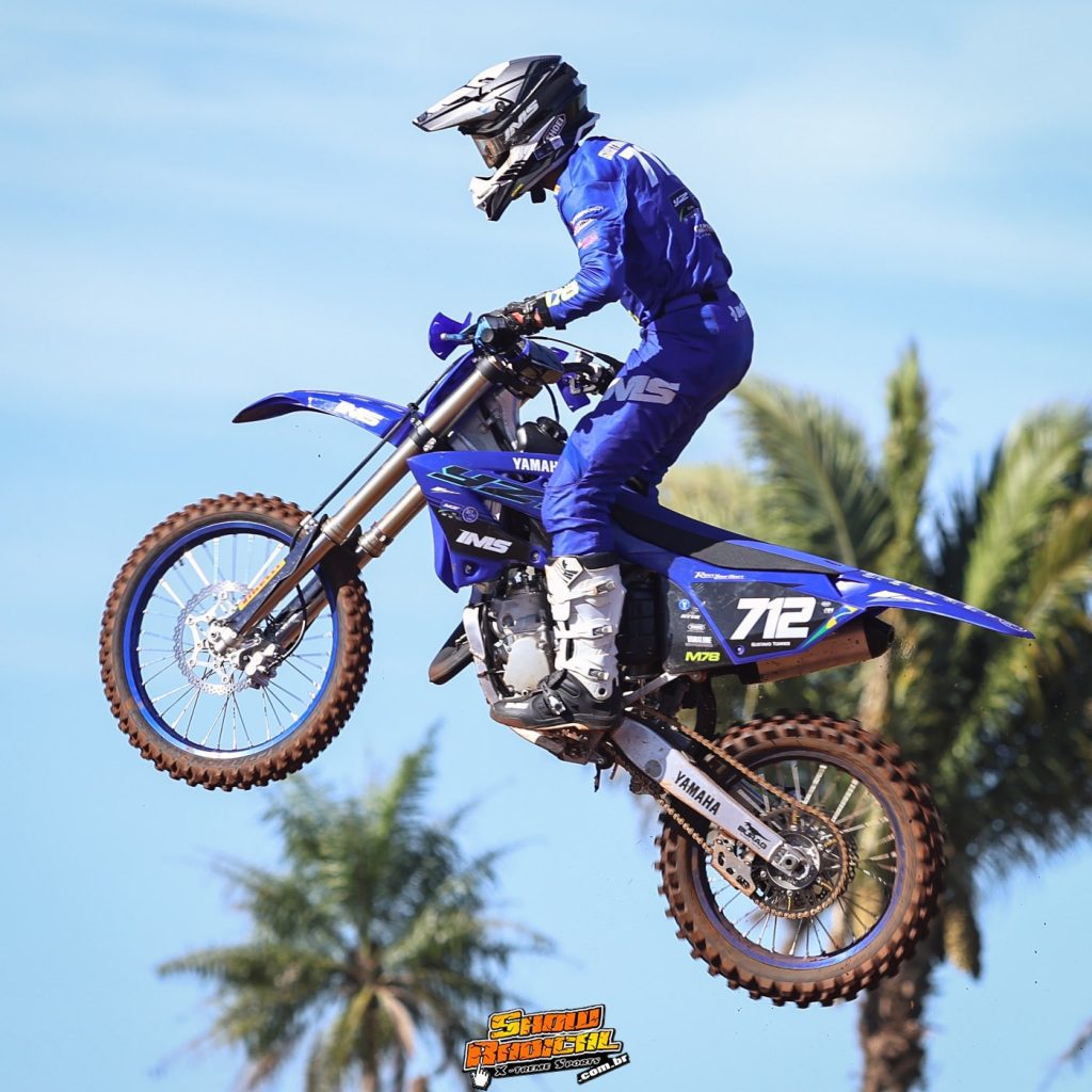 Gustavo Torres disputa o t&iacute;tulo Latino Americano de Motocross YZ 125, em Interlagos/SP