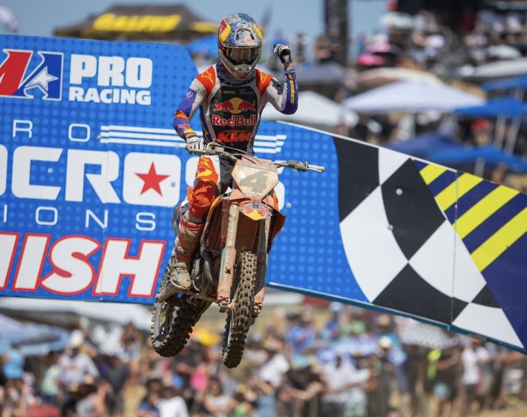 AMA MX: Sexton interrompe a sequência de Lawrence e vence em Hangtown! Confira os resultados e videos das baterias