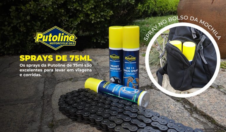 Praticidade e desempenho: Conheça a linha de sprays da Putoline