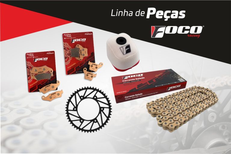 Foco Racing apresenta linha de peças de alta performance para motos off road