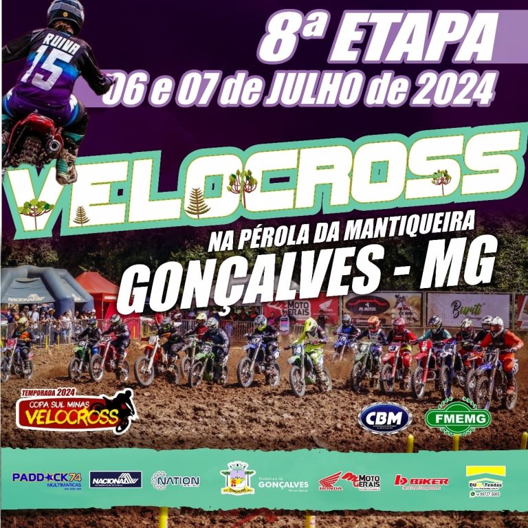 8ª etapa da Copa Sul Minas de Velocross: A emoção continua em Gonçalves/MG