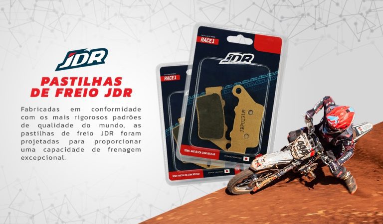Jarva Imports: Pastilhas de freio JDR, qualidade e desempenho ideais para quem busca performance