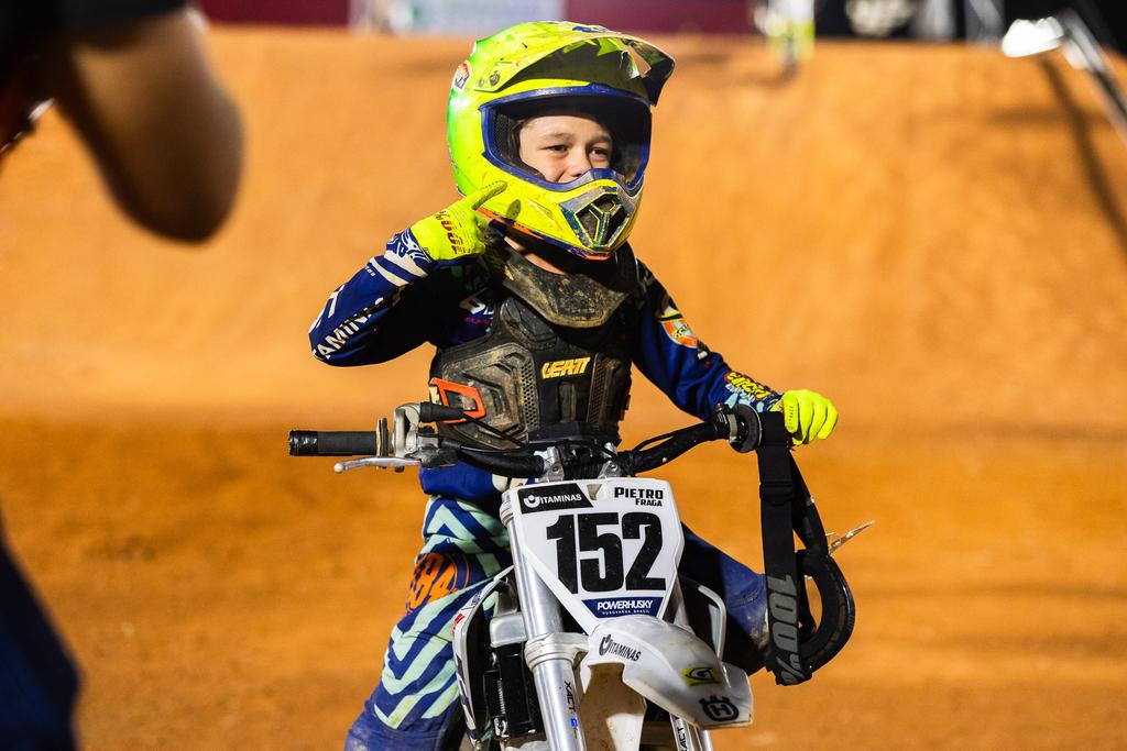 Arena Cross: L&iacute;der na 50cc e 65cc, PowerHusky Husqvarna/ Itaminas busca os t&iacute;tulos de 2024, no Parque Villa-Lobos