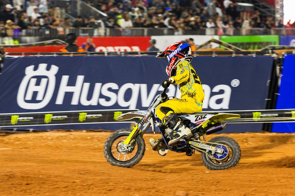 Arena Cross: L&iacute;der na 50cc e 65cc, PowerHusky Husqvarna/ Itaminas busca os t&iacute;tulos de 2024, no Parque Villa-Lobos