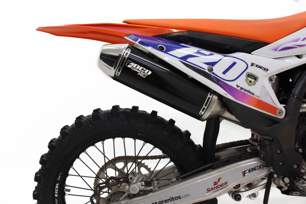 Foco Racing: Escapamento Concept Pro para KTM, GasGas e Kawasaki &eacute; o mais novo lan&ccedil;amento da Foco