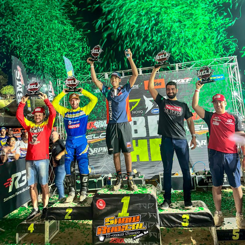 BRHE: Espanhol Alfredo Gomez domina o pr&oacute;logo e sai na frente no Hard In Help “Gladiators Edition”