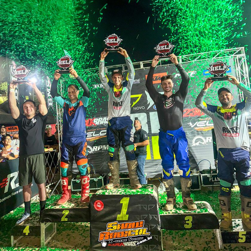 BRHE: Espanhol Alfredo Gomez domina o pr&oacute;logo e sai na frente no Hard In Help “Gladiators Edition”