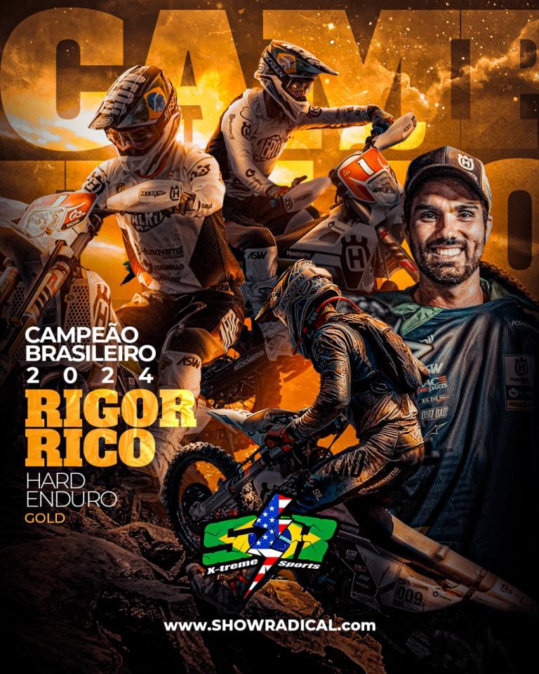 Entrevista com Rigor Rico, o maior piloto de Hard Enduro da América Latina, que acaba de conquistar seu 8º título nacional na modalidade