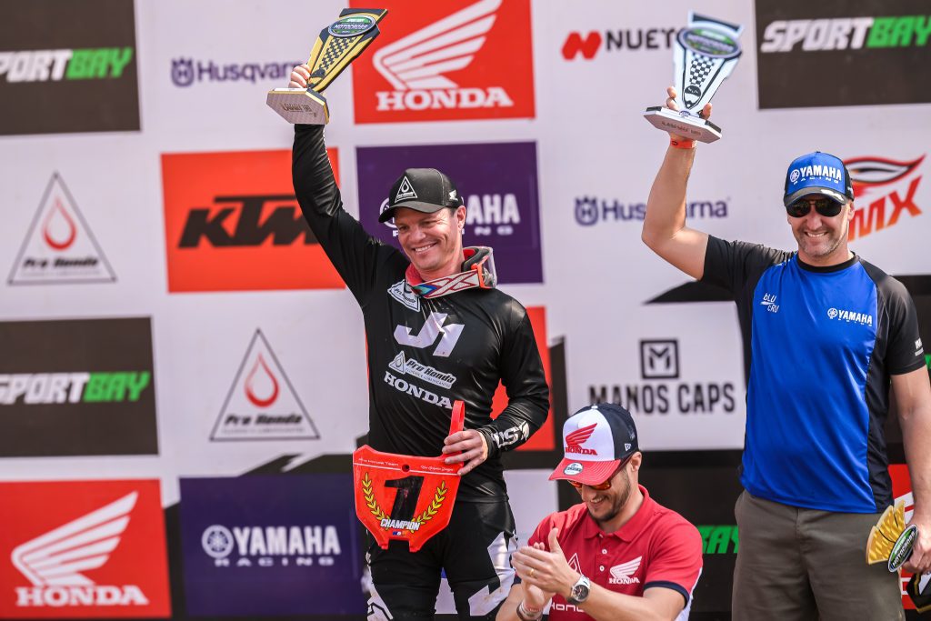 JP Pro Honda Team &eacute; campe&atilde; brasileira de motocross na MX4 e MXF