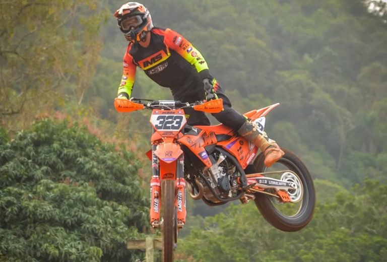Cassio Anacleto conquista pódio em Rivera no Campeonato Gaúcho de Motocross