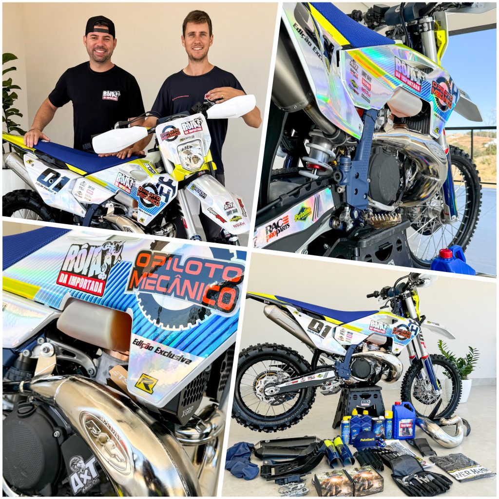 O Piloto Mec&acirc;nico e o R&ocirc;ia da Importada prepararam uma TE300 Edi&ccedil;&atilde;o EXCLUSIVA