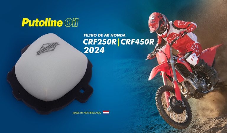 Jarva Imports: Filtros de ar Putoline para CRF 250R e 450R 2024