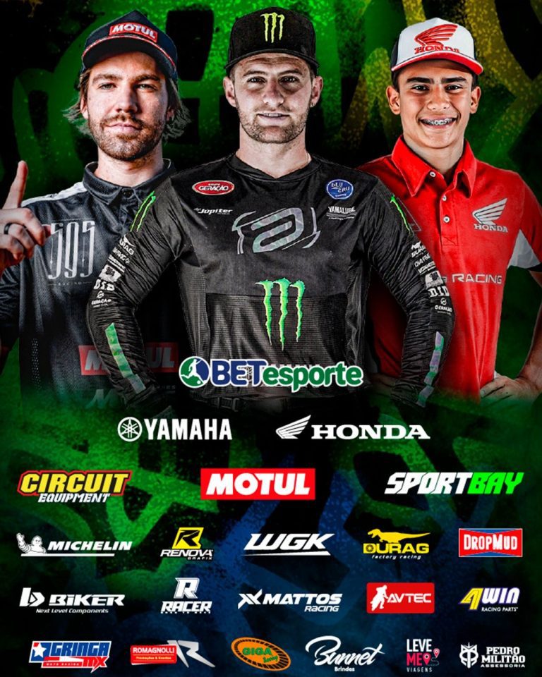 Conheça os patrocinadores do Time Brasil no MXoN 2024, em Matterley Basin