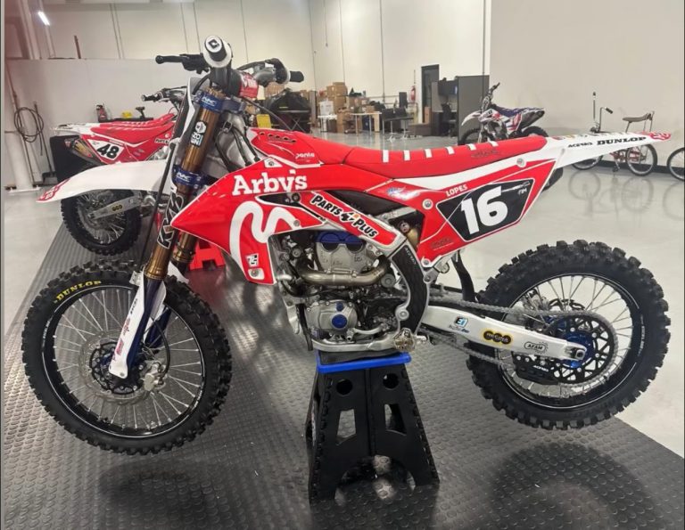 YZ 250F será a moto utilizada pelo Brasileiro, Enzo Lopes com numeral #16 para a disputa do WSX