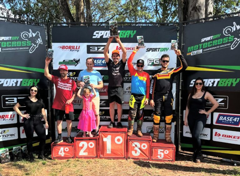 Cassio Anacleto brilhou na rodada do Gaúcho de Motocross em Ibirubá RS