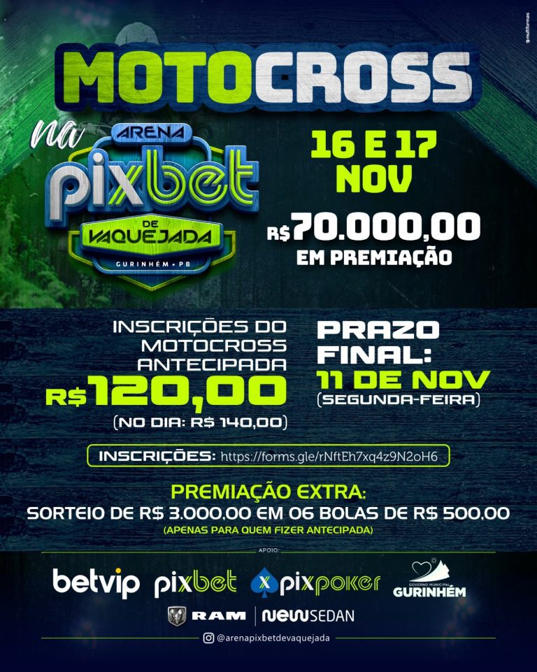 Vem aí: Arena PixBet | O Nordeste no centro das atenções do Motocross com a Cobertura Exclusiva do Show Radical