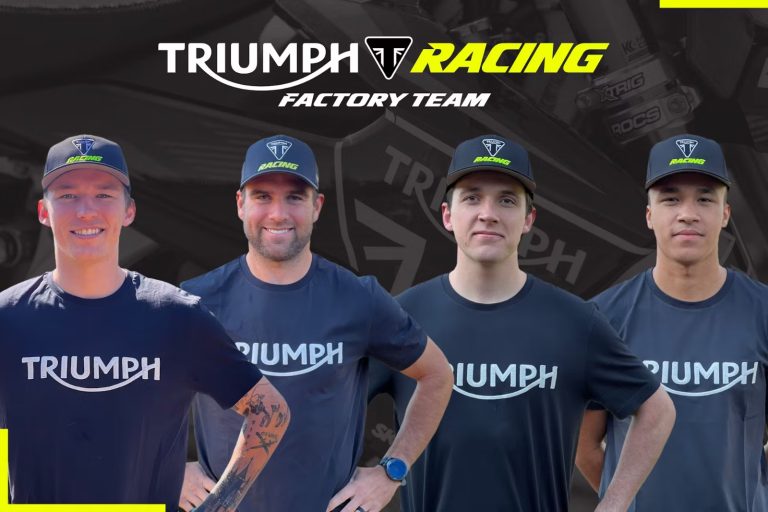 Triumph Racing anuncia nova formação para a temporada 2024 do SMX no EUA
