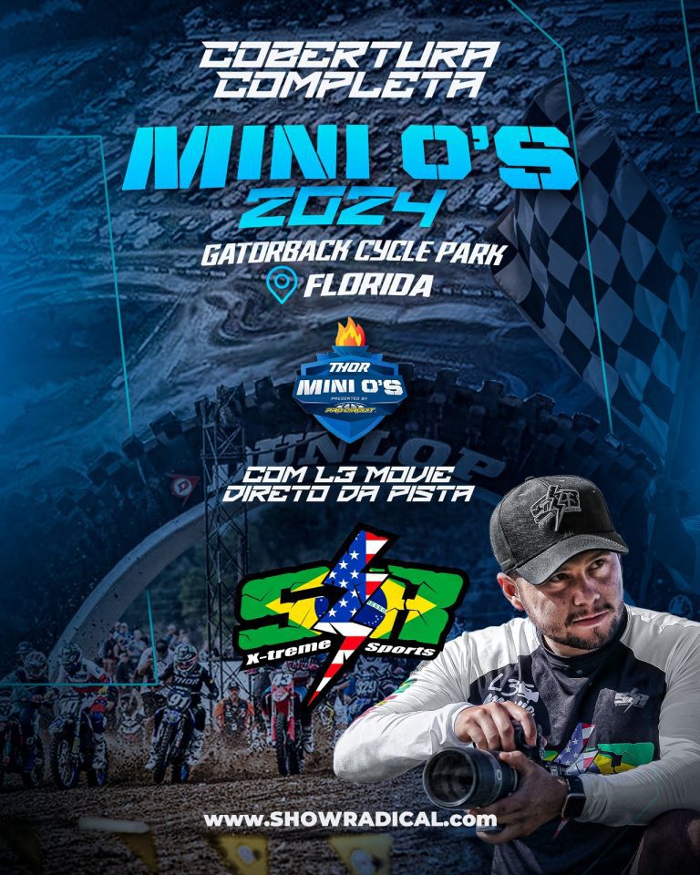 Cobertura especial do Show Radical no Mini’Os em Gatorback Cycle Park, nos EUA