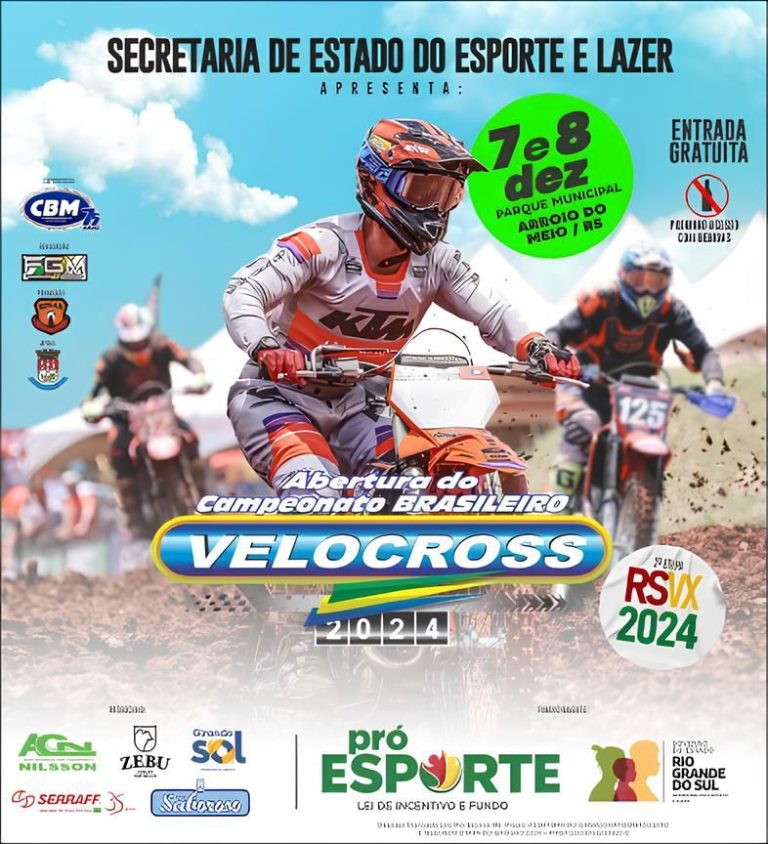 Grande final do Brasileiro e Gaúcho de Velocross acontece no próximo final de semana em Arroio do Meio/RS, com a cobertura Show Radical