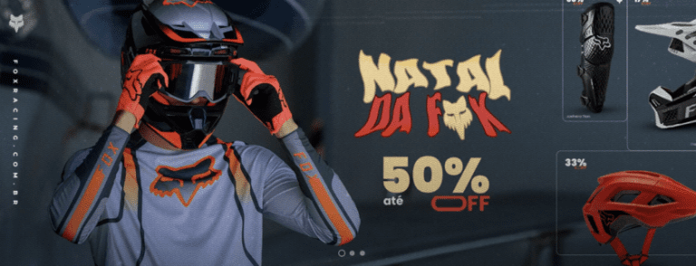 “Natal da FOX” com até 50% OFF em todo o site