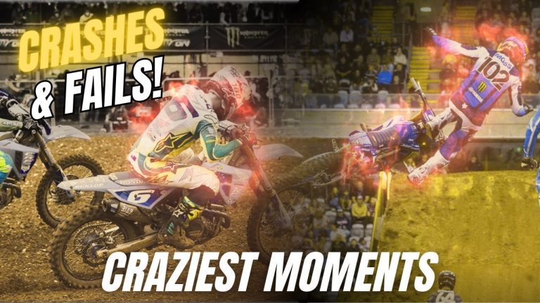 Vídeo FMotocross | 1 hora com os melhores momentos do ano Crashes e Fails