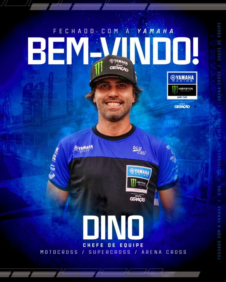Yamaha Monster Energy Geração anuncia Alexandre Teles, o “Dino”, como chefe de equipe