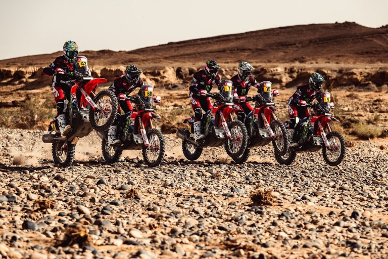 Equipe Monster Energy Honda HRC pronta para o Rally Dakar 2025