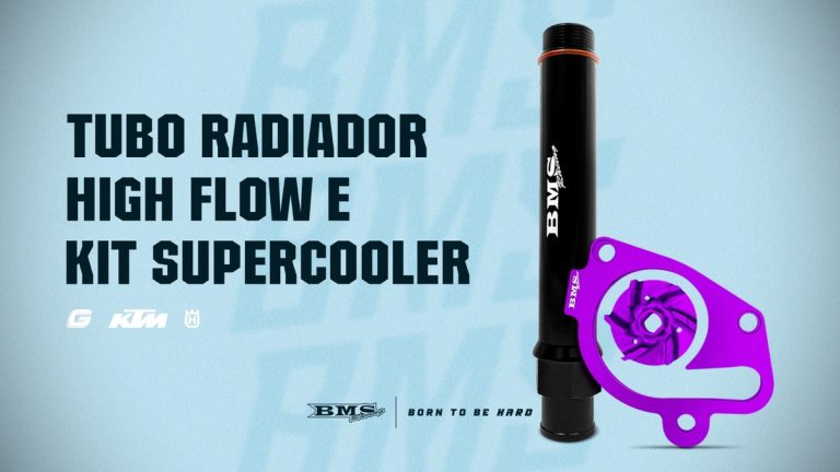 Lançamento: Tubo radiador High Flow e kit Supercooler  BMS Racing