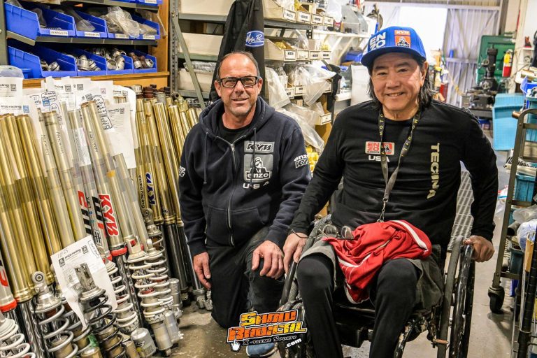 Serginho Suspension está na Enzo Racing na Califórnia atualizando seu conhecimento em suspensões