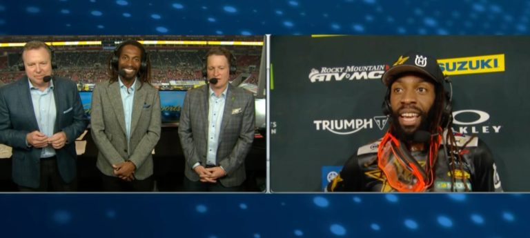 James Stewart narrou a primeira vitória de seu irmão Malcom Stewart em Tampa FL