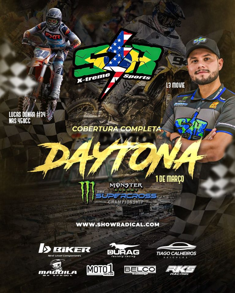 L3 Movie rumo ao AMA Supercross, em Daytona, pelo Show Radical