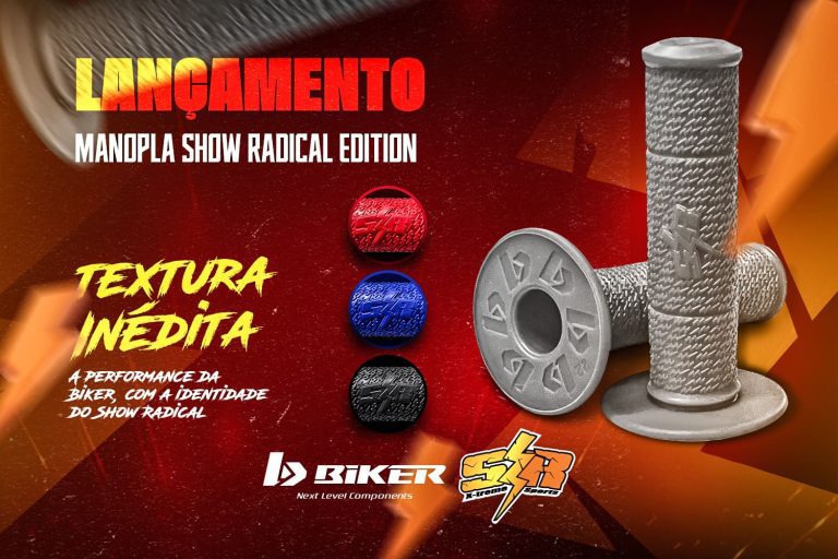 Biker Acessórios apresenta a manopla Show Radical Edition