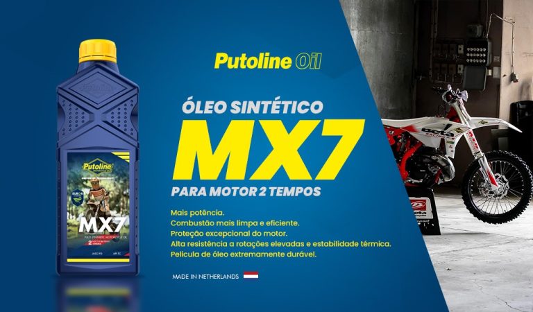Jarva Imports: Óleo Putoline MX7 para motos 2 tempos está de volta ao Brasil