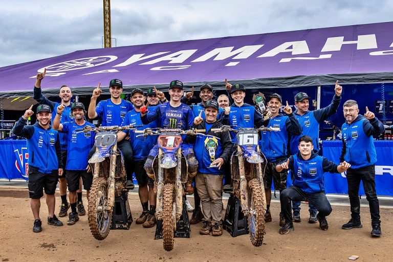 Com Fábio Santos, Yamaha vence prova de abertura e lidera o Brasileiro de Motocross 2025