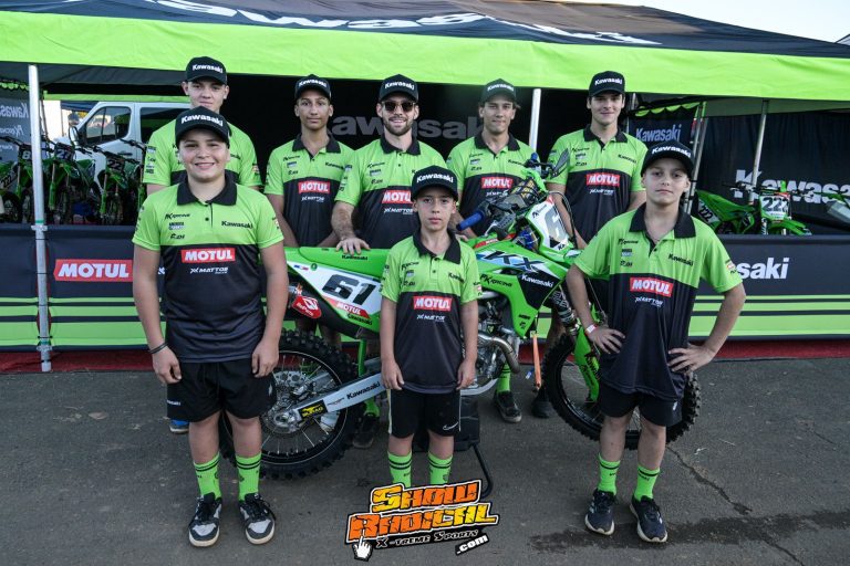 FK Racing Motocross é a equipe oficial da Kawasaki no Brasil, em 2025