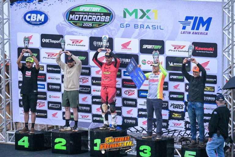 Resultados do 1º dia de disputas na abertura do MX1 GP Brasil em Ponta Grossa/PR