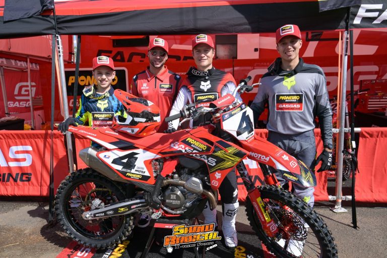 Estreia da Baterias Pioneiro Gas Gas Racing Team no Campeonato MX1 GP Brasil