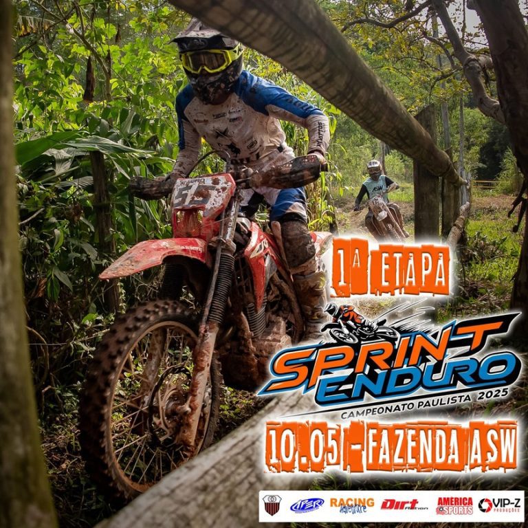 Campeonato Paulista de Sprint Enduro acontece no dia 10 de maio na Fazenda ASW
