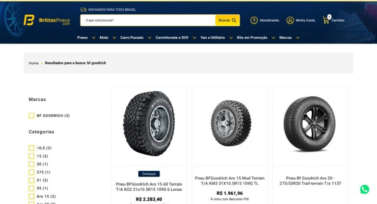 Brittos Pneus é o destino certo para quem usa o 4×4 no motociclismo off road!