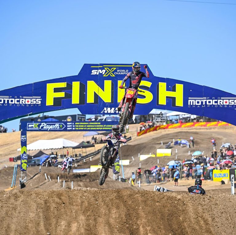 Jett Lawrence e Haiden Deegan brilham na 2ª etapa do AMA Motocross em Hangtown